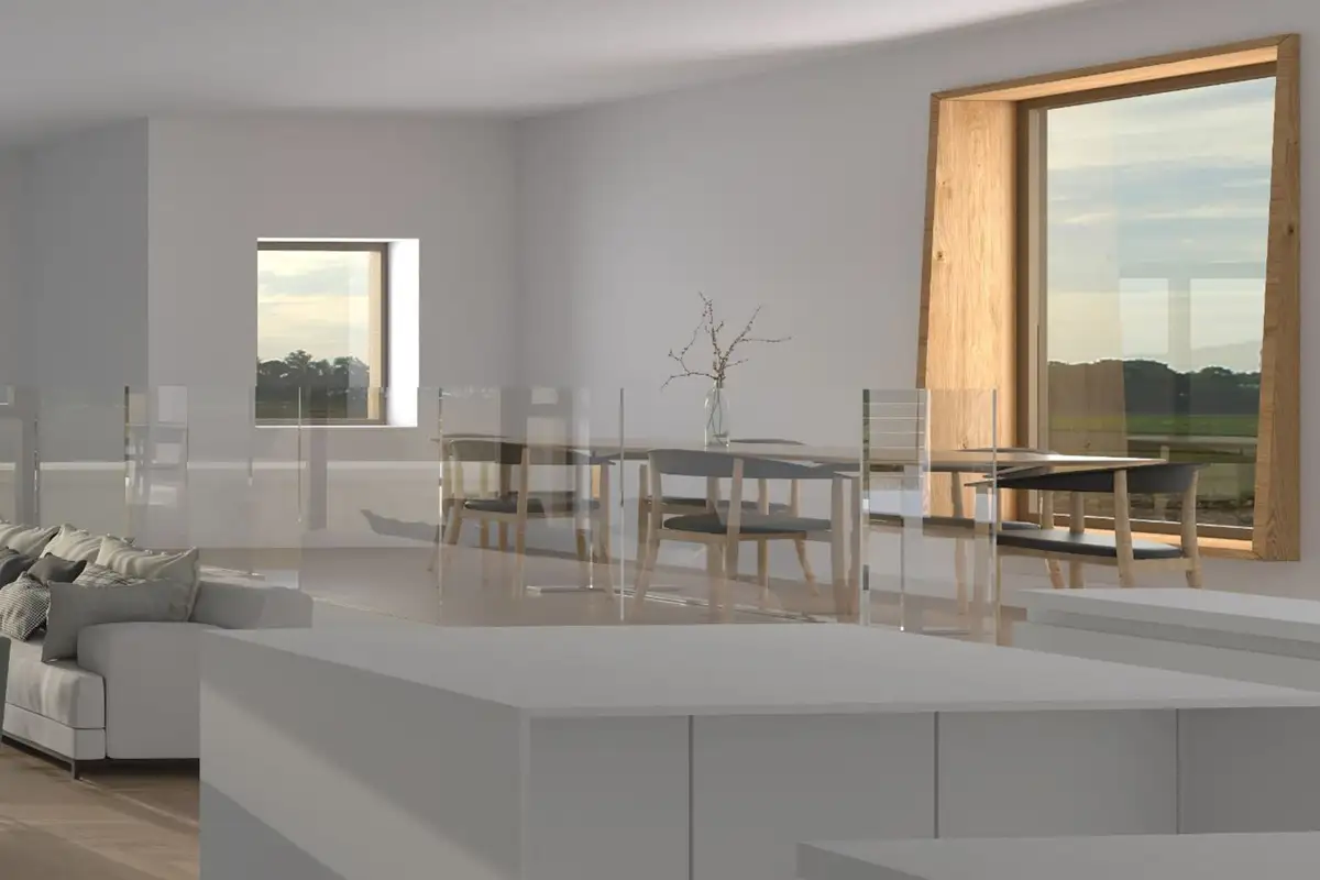 Architectural Render Enhancement, pair 1 of 11