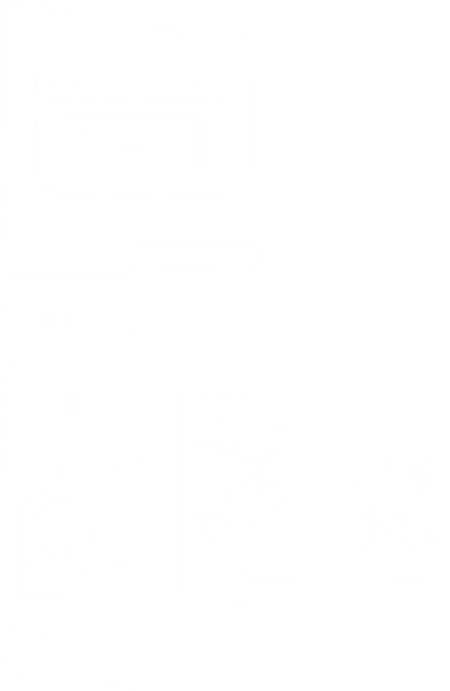 Measured plan of a house and garden, showing room layout and plot outline